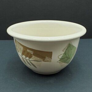 Corelle Coordinates Textured Leaves 1 Quart Mixing Bowl Stoneware Serving Bowl